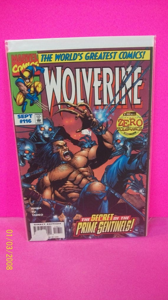 Wolverine 116 The Secret Of The Prime Sentinels Operation Etsy Wolverine 116 The Secret Of The Prime Sentinels Operation Etsy