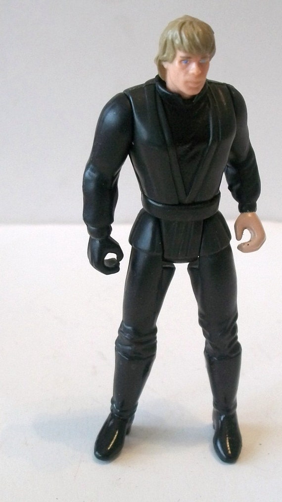STAR WARS 1995 POTF style vintage Luke Skywalker Dagobah Gear ~ long sabre laser