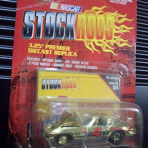 Bobby Hamamton Nasse Ansass Rods Gold No #164 Kodak 63 Corvette 1998 Racing Champs 10Th Jubiläum Serie #4 Neu auf Karte