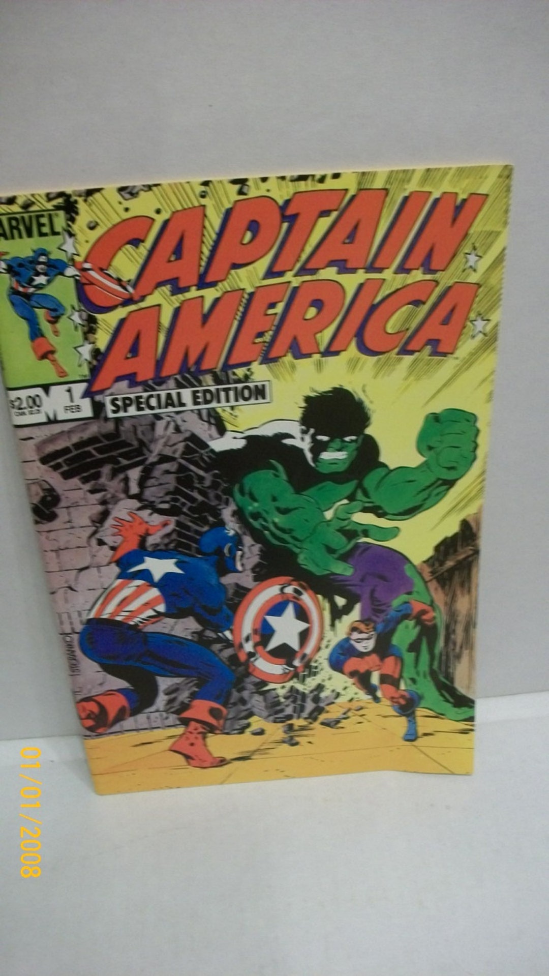 Captain America Special Editon #1 Captain America, Hulk and Bucky