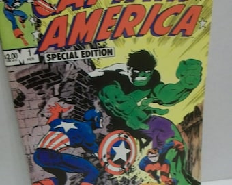 Captain America Special Editon #1 Captain America, Hulk and Bucky