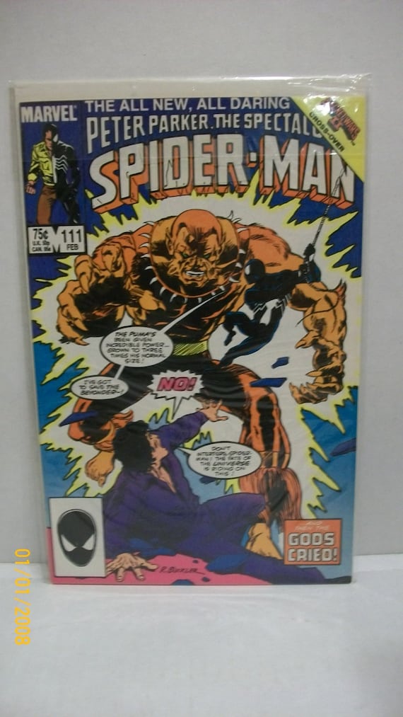 Peter Parker The Spectacular Spider Man 111 The Puma Etsy
