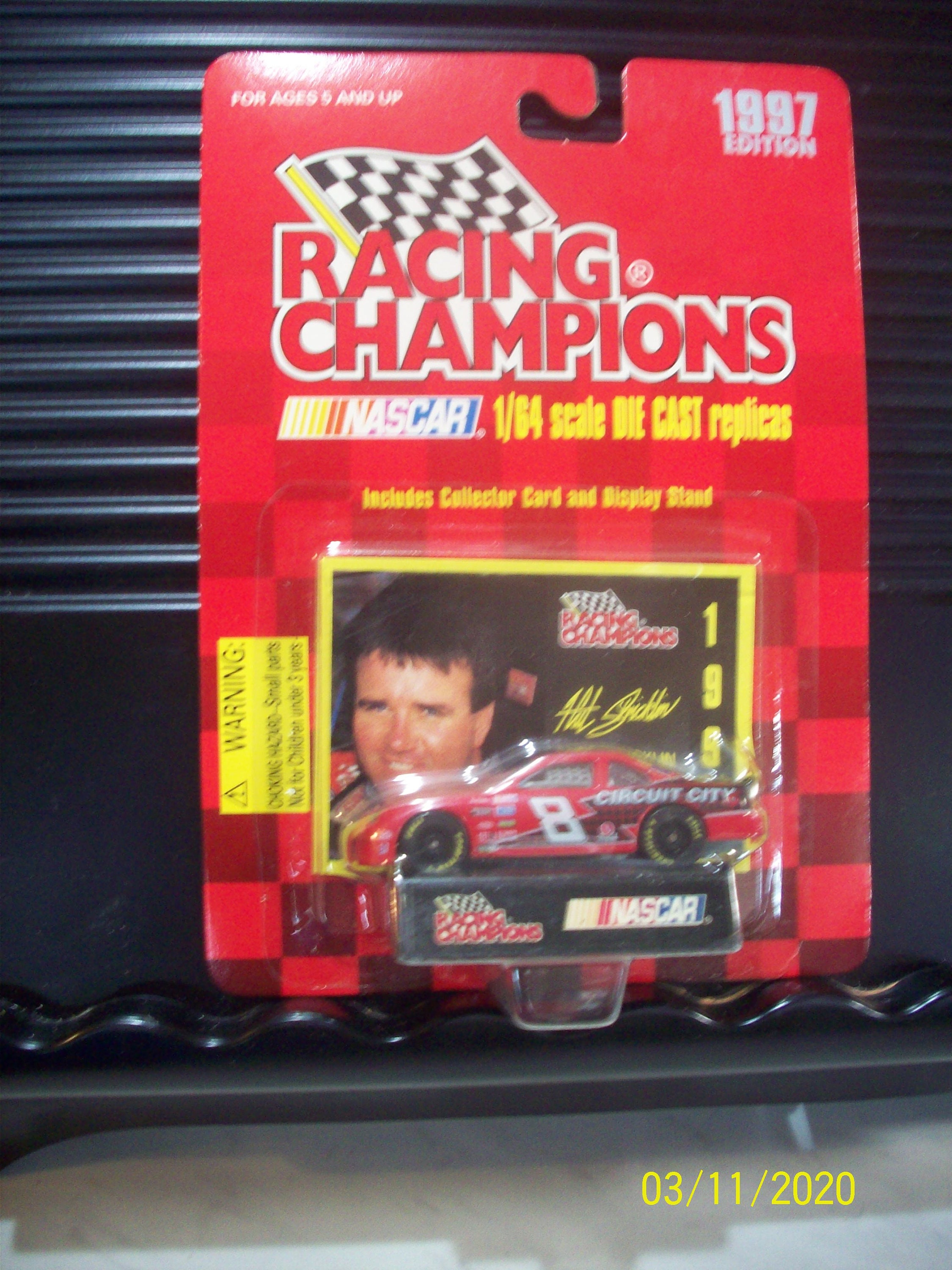 NASCAR Hut Stricklin #8 Ford Thunderbird Circuit City Racing