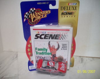 Dale  Earnhardt Jr NASCAR Deluxe Winston Cup Scene Series #8 Car 2000 Winner's Circle 1/64 Scale Diecast Car New  Great Gift Idea