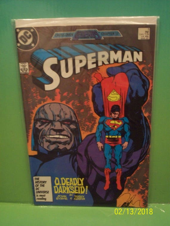 Vintage Comic Book Superman 3 2nd Series Superman Vs Etsy
