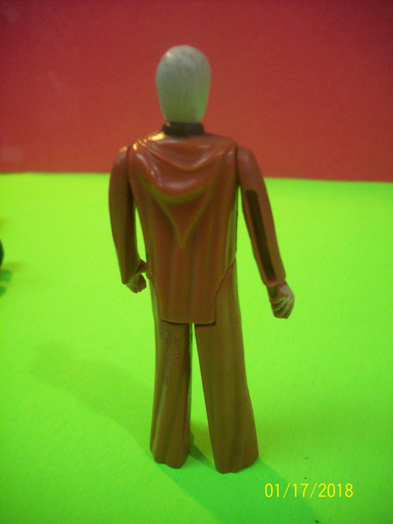 Obi Wan Ben Kenobi Kenner Star Wars Hong Kong Loose Vintage Action Figure 1977 GMFGI Missing Light Saber and Cape Gray Hair
