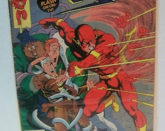 Flash #48 (2nd Series)  Elongated Man, Wally West, VF-NM Unread Vintage Comic Book 1990 Dc Comics Great Gift Idea