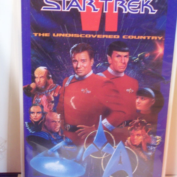 Star Trek The Undiscovered Country Prestige Edition Movie Special #1  VF-NM  Cond Vintage Comic Book  1991  Movie Adaptation  DC Comics