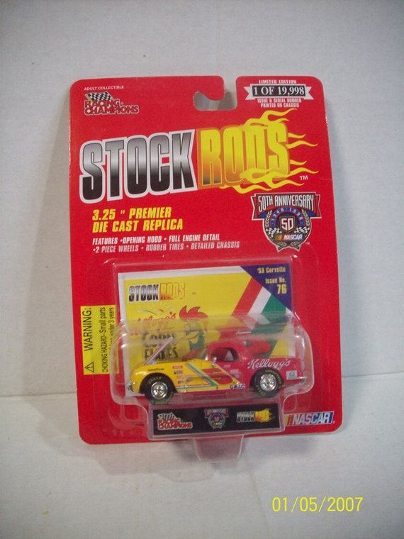 NASCAR Stock Rods #76 Terry Labonte Kellogg's 53 Chevy Corvette #5