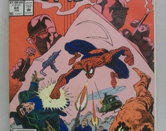 Spiderman Web of Spider-man  #84  Name of The Rose Pt.1 of 6  VF-NM  Unread  Marvel Comic Book 1992 Great Gift Idea