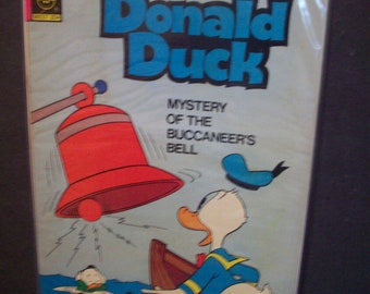 Walt Disney Donald Duck #239 Whitman Comic Buccaneers Bell Mystery Good-VG Cond Vintage Kids Comic Book 1982 Reprint Stories