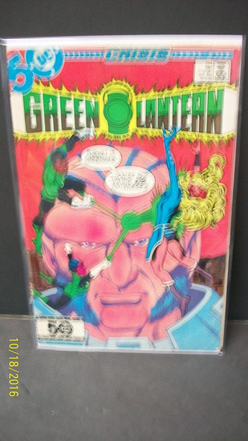 Green Lantern #194 John Cove On Harbinger OFFicial SEAL limited product Stewart