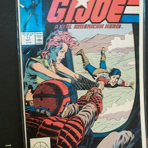 GI Joe #71  Lots Of Gi Joes  Dreadnoks And Cobras  Larry Hama  VG-VFine  Unread Condition Vintage Comic Book  1988