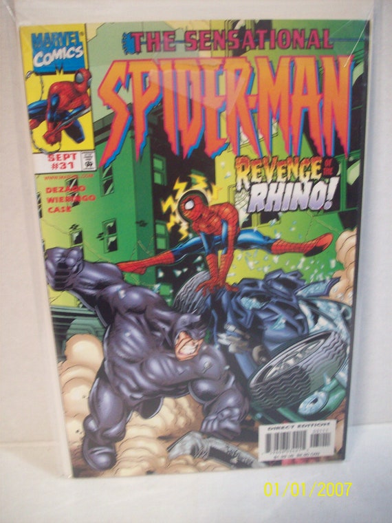 ヴィンテージ 1994年 Spider-Man コミックブック 2冊セット VINTAGE AMAZING SPIDER-MAN BOOK & RECORD SET BRAND NEW OLD
