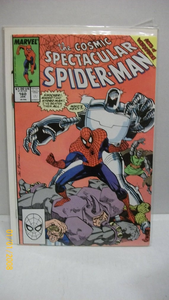 スペクタキュラー・スパイダーマン #160 ジャン・ショッカー、ライノ