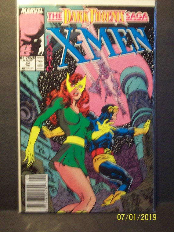 Vintage Comic Book Classic X Men 43 Dark Phoenix Saga Etsy
