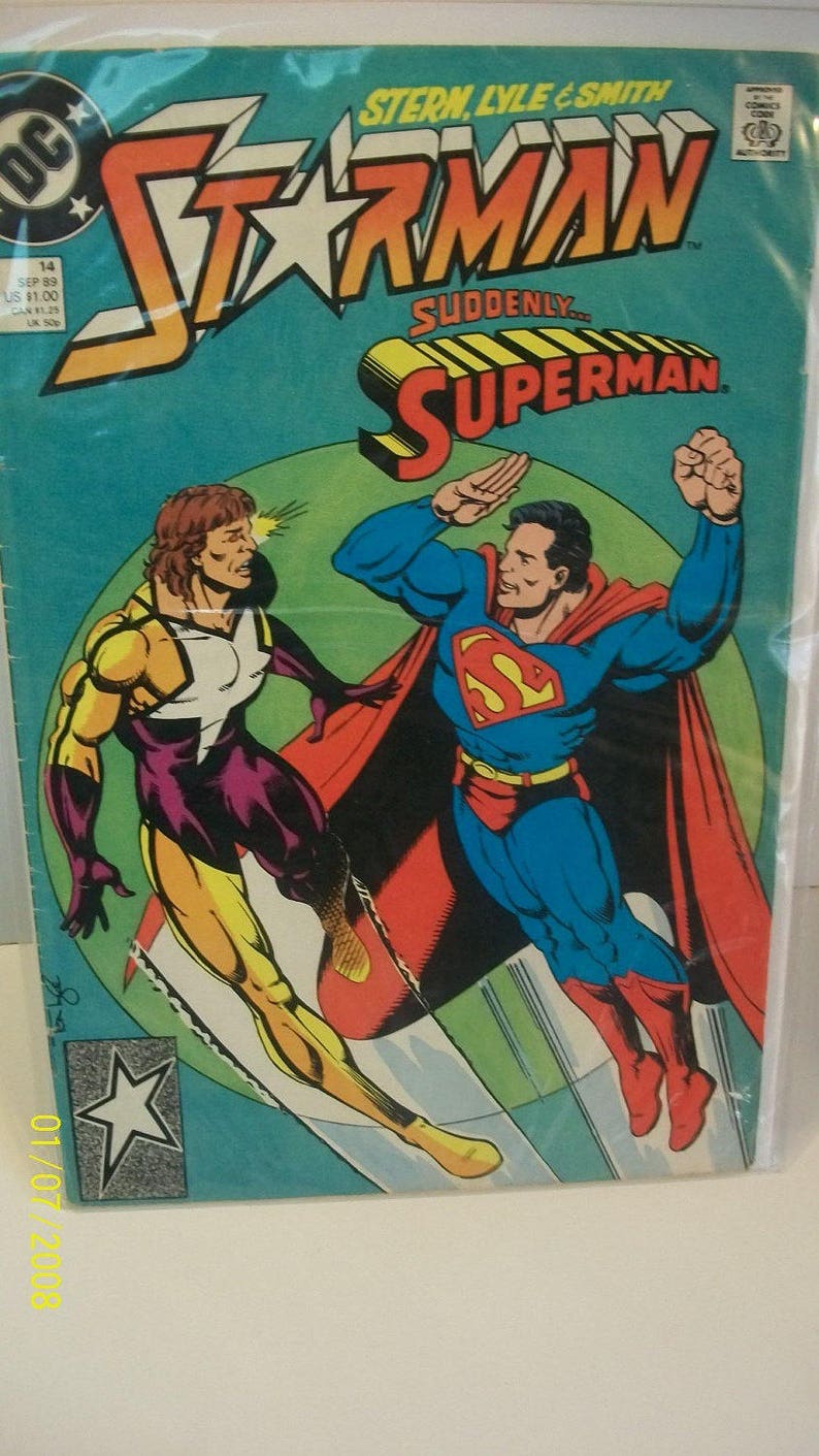 Superman 1989 Starman #14 1st New Orleans Mall vs Suddenly Series Sales of SALE items from new works The