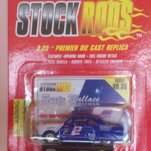 Rusty Wallace Nascar Stock Rods Series # 35 Penske # 2 1940er Sedan 1998 Racing Meister Neu auf der Karte Tolle Geschenkidee