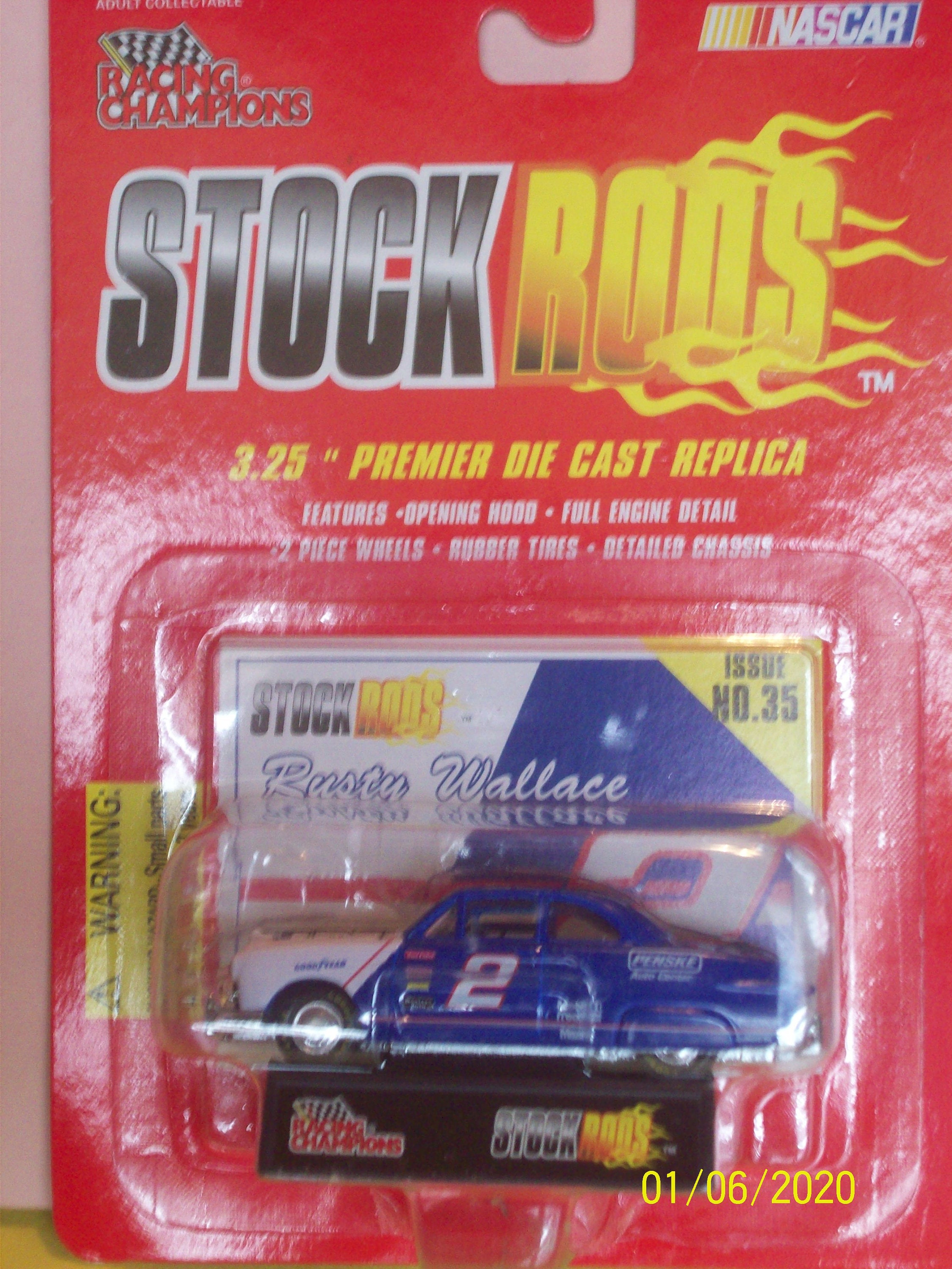 Rusty Wallace NASCAR Stock Rods Series 35 Penske 2 - Etsy