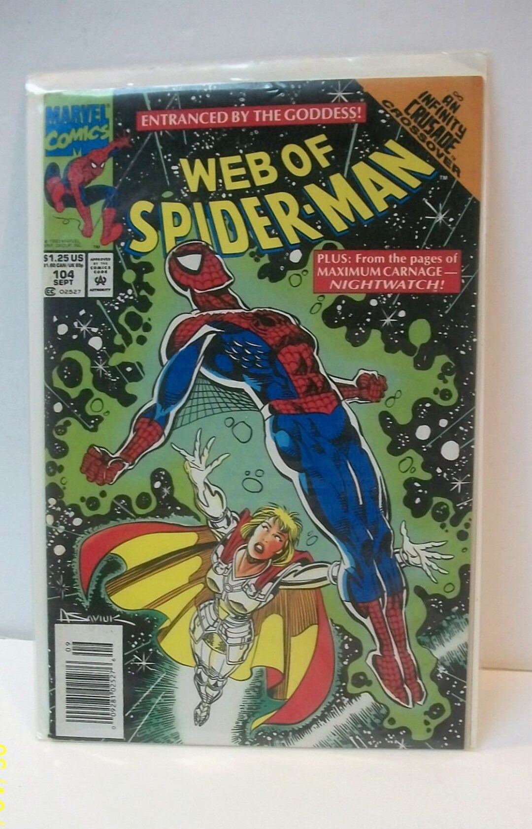 スパイダーマン 1993 Web of Spider-Man #104 インフィニティ
