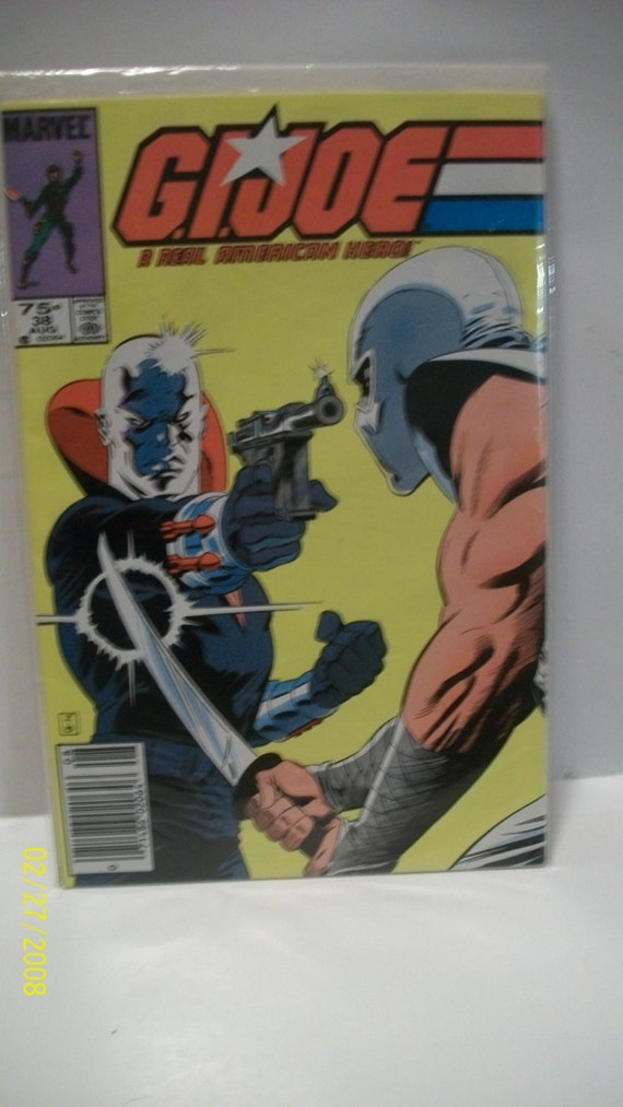 JOE G.I A REAL AMERICAN HERO #38 VF//NM 1982 MARVEL COMICS 1st PRINT