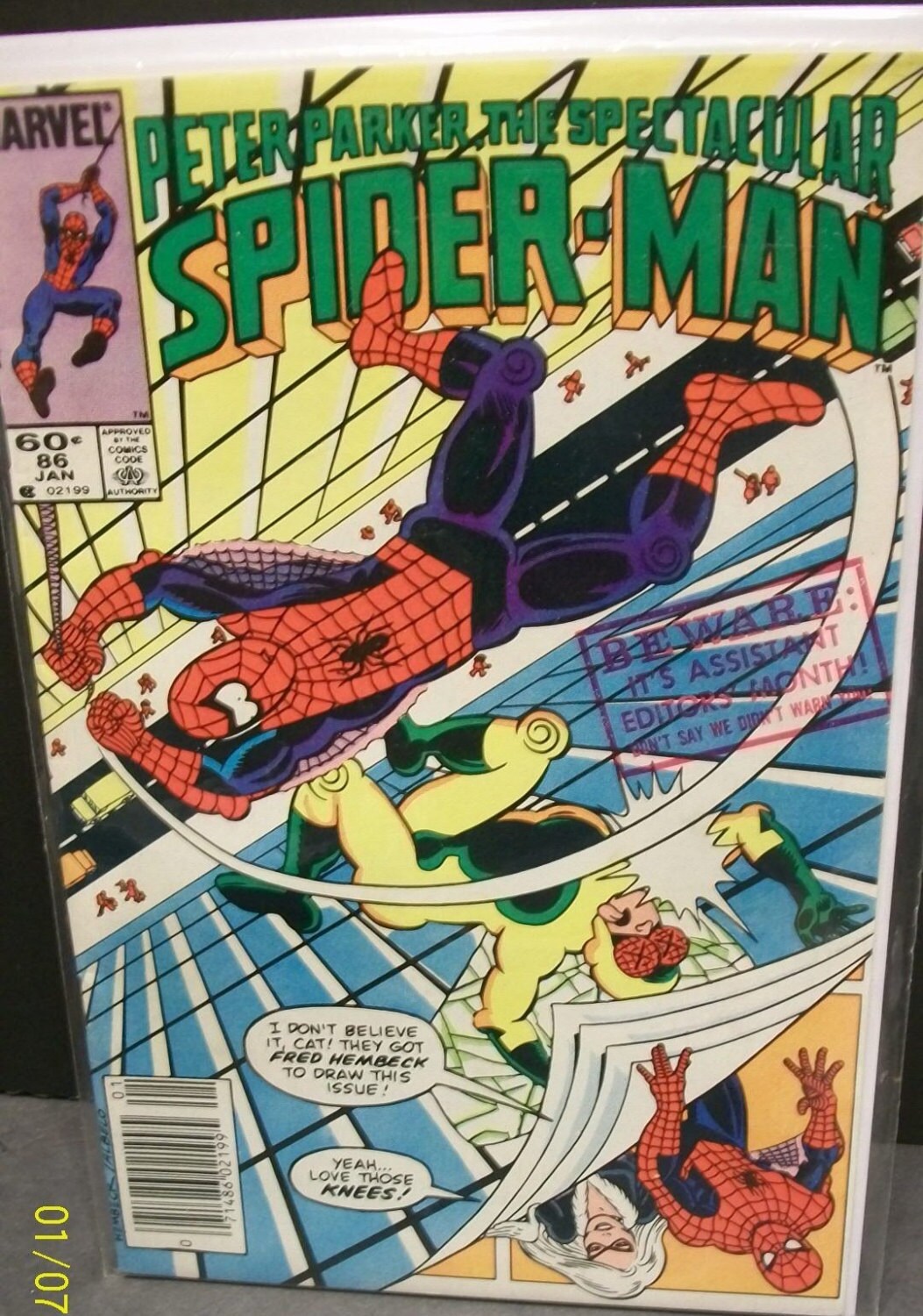 ピーター・パーカー foil 0232 ボーダーレス クラシックコミック Foil】(208)□ボーダーレス□《ピーター・パーカー/Peter Parker