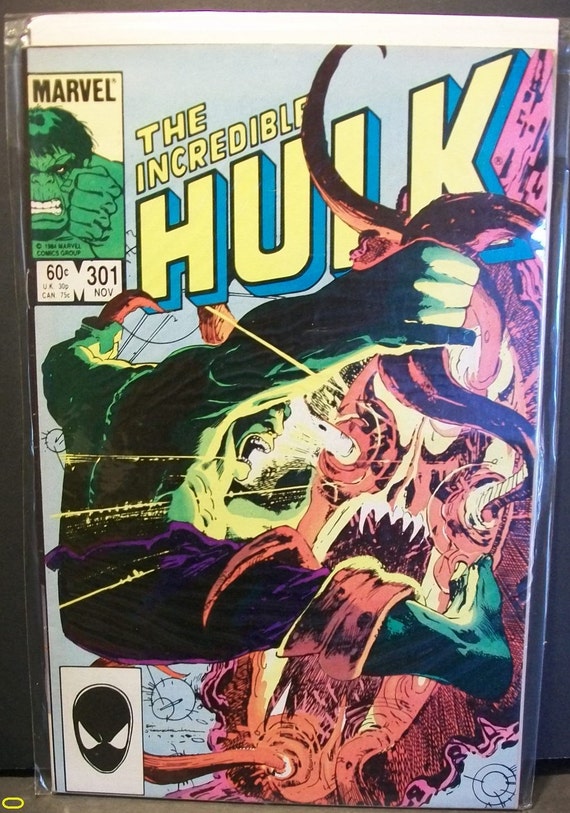 1984年 インクレディブル・ハルク #301 ハルク・イン・エグザイル