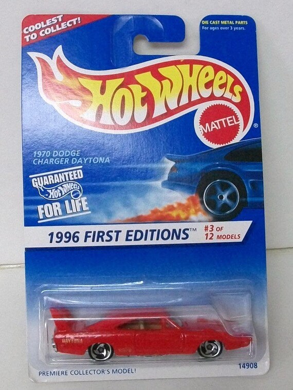 hot wheels 1996 first editions 1970 dodge charger daytona