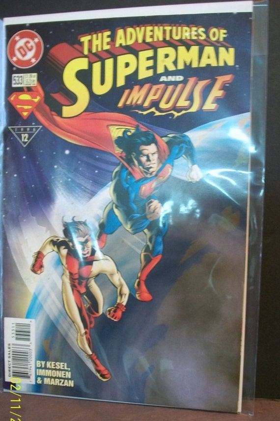 Adventures of Superman 1987 series # 533 near mint comic book