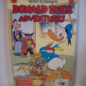 Walt Disney&#39;s Donald Duck Adventures #46 Donald,VF-NM Cond Vintage Kids Comic Book 199-s Gladstone/Dell