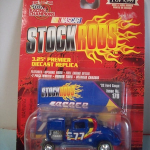 Nascar Stock Rods #178 Robert Pressley #77 32 Ford Coupé 1999 Racing Meister 10th Jubiläumsserie 1/64 Diecast Car New on Card