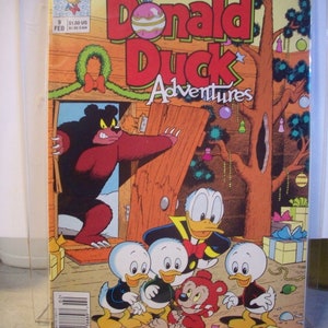 Walt Disney&#39;s Donald Duck Adventures    VF-NM  Vintage Kids Comic Book 1980s Walt Disney Comic