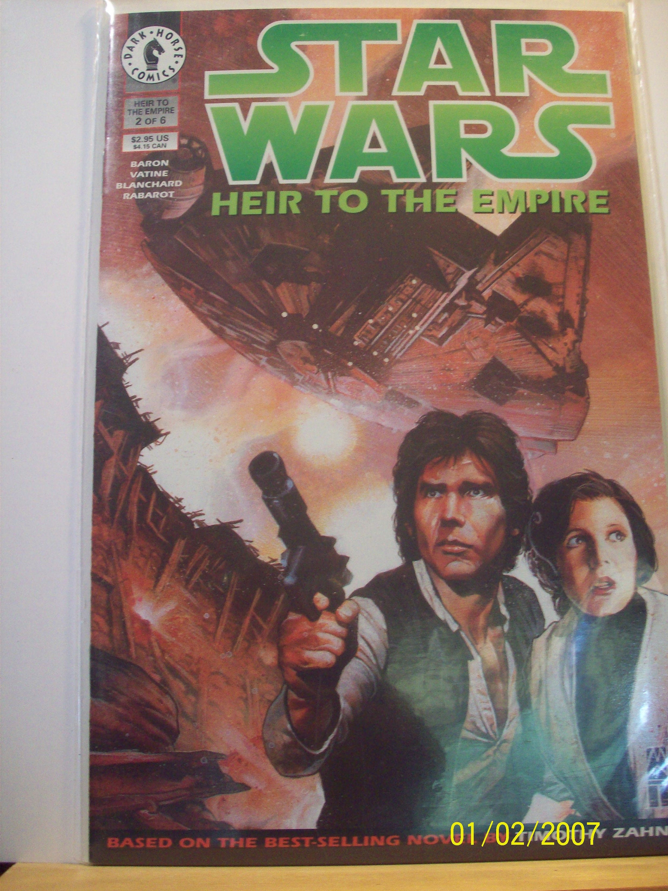 Star Wars Heir to the Empire #2 Han Solo 2nd Admiral Thrawn