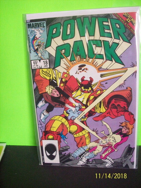 Power Pack 18 Secret Wars Ii Tie In The Beyonder Vf Nm Unread Etsy Power Pack 18 Secret Wars Ii Tie In The Beyonder Vf Nm Unread Etsy
