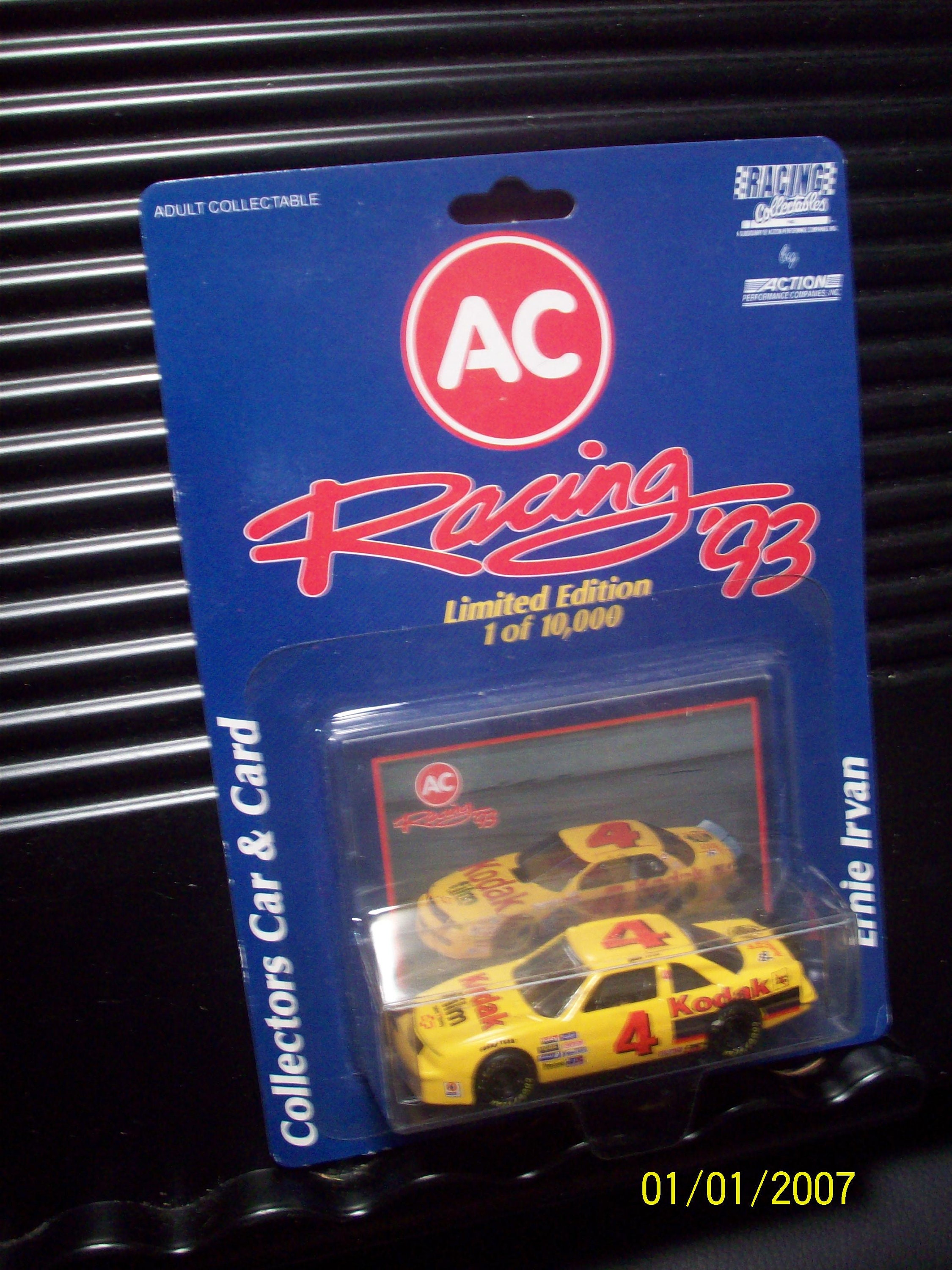 Ernie outlet irvan diecast