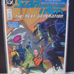 Star Trek The Next Generation #2 Of 6 Miniseries  VF-NM Vintage Unread 1980s Direct Sales DC Comics