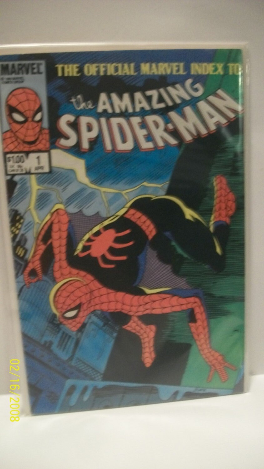 1984 the Official Marvel Index to the Amazing Spider-man #1