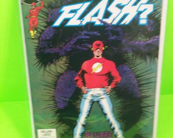 Flash #26 (2nd Series) The Porcupine Man  Wally West VF-NM  Unread Condition Vintage Comic Book  1989 DC Comic Book Great Gift Idea