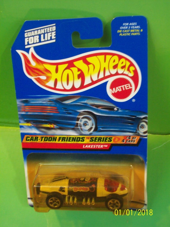 Vintage Hot Wheels 1998 Mattel Car-toon 