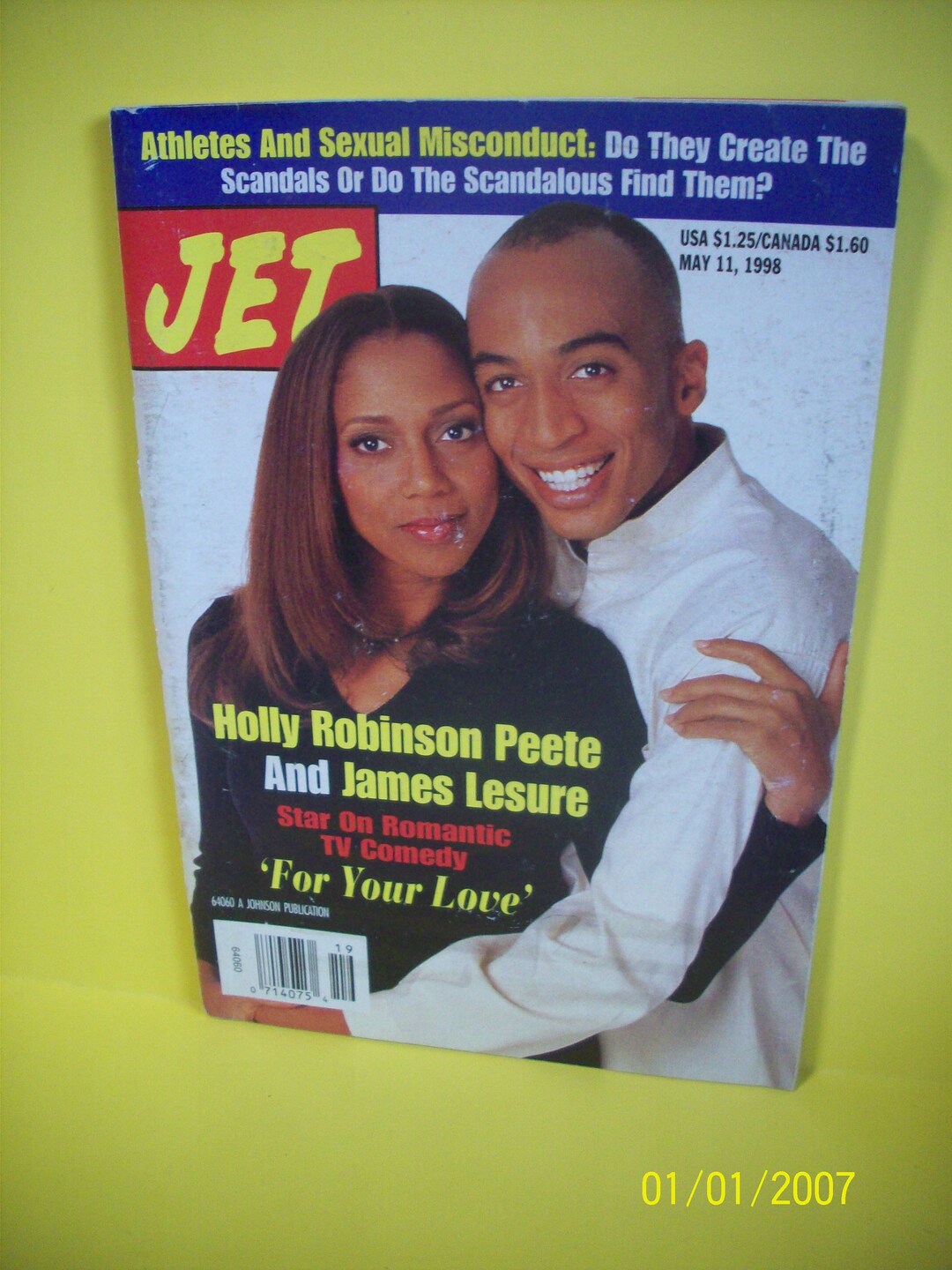 Holly Robinson Peete James Lesure for Your Love Comedy May 11,1998 ...