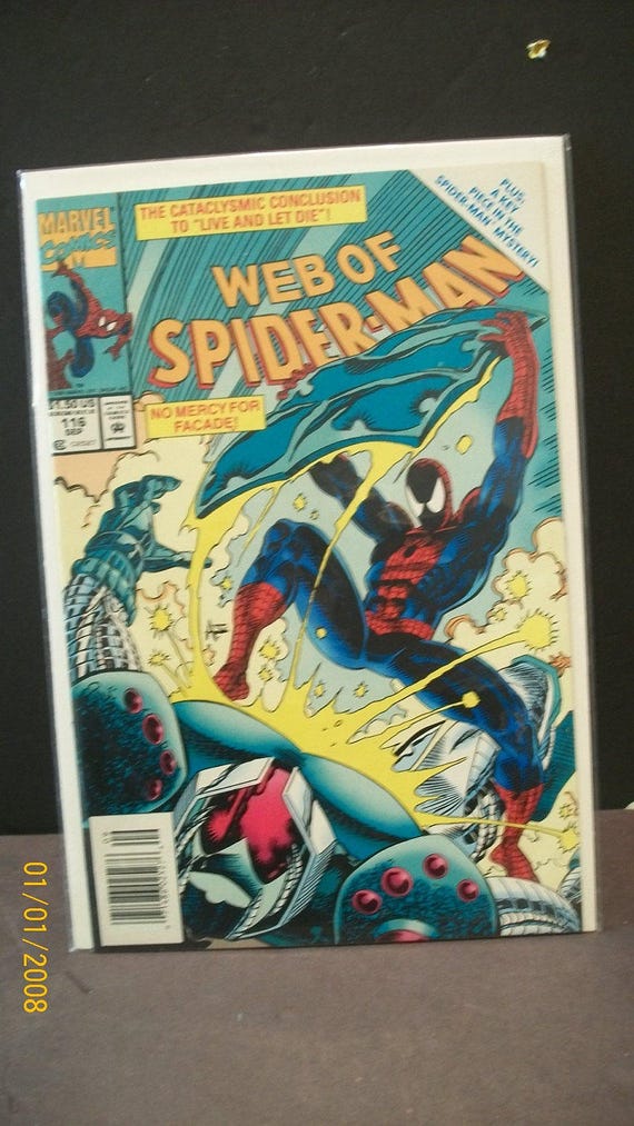 Web Spider-man 116 Facade Unread Vintage | Etsy