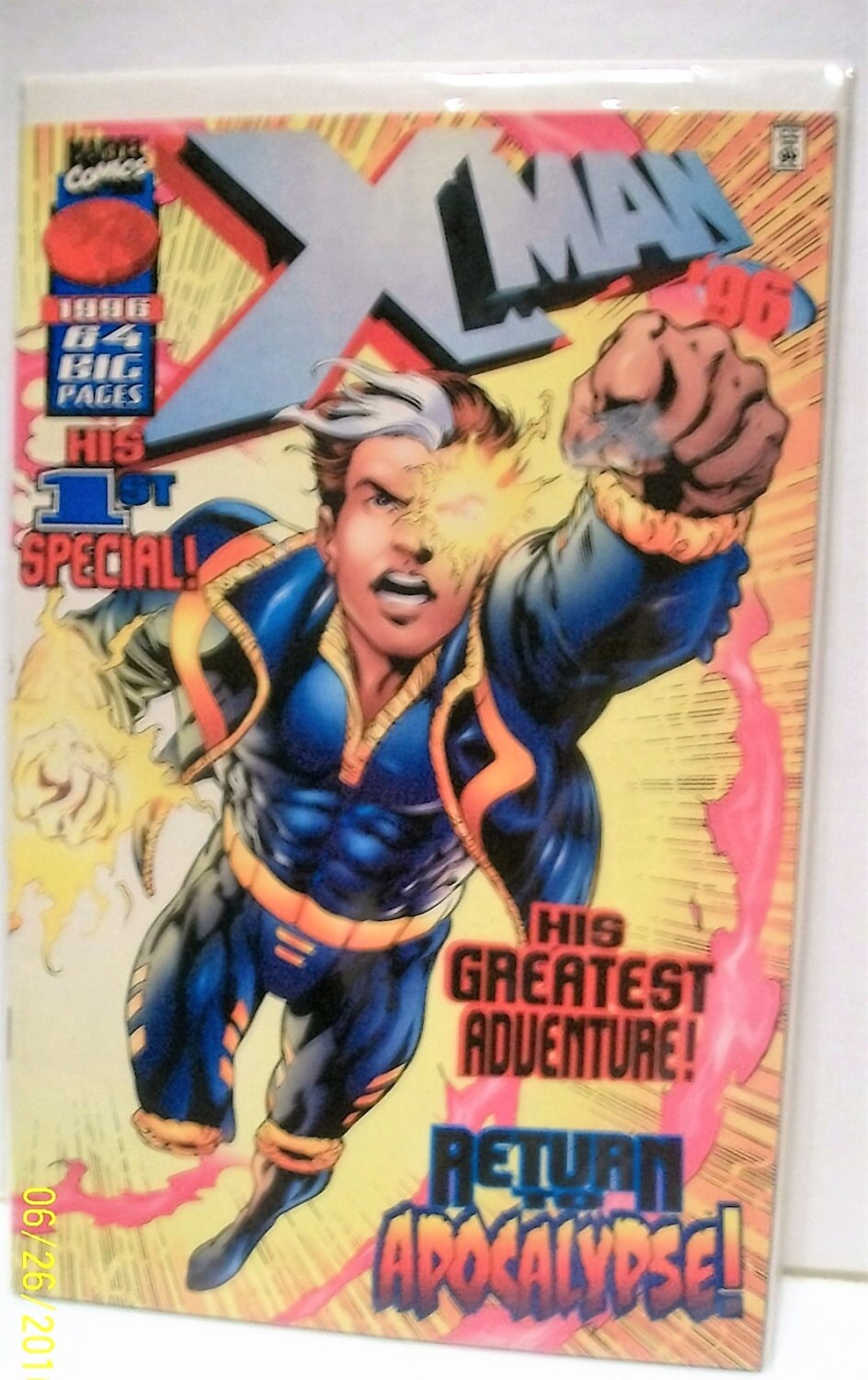 X-man Special #1 Nate Grey Vs Sugarman the Age of Apocalypse VF-NM