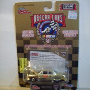Nascar 50 Jahre Fans Diecast Commerotive Gold Series #2 1998 Racing Meister 1/64 Diecast Car 1950 Car New on Card Tolle Geschenkidee