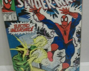 Spider-Man #39 Octubre Electro Desatado VG-VF Sin leer Edición directa vintage Cómic de Marvel 1993