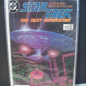 Star Trek The Next Generation #1 Of 6 Miniseries  VF-NM Vintage Unread 1980s Direct Sales DC Comics