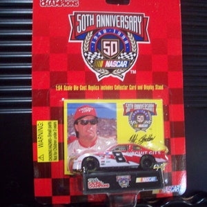 NASCAR 50周年記念 ハット ストリックリン #8 サーキットシティ モンテカルロ レーシング チャンピオン 1/64スケール NASCAR ダイキャストカー 新品 1998年 ストックカー
