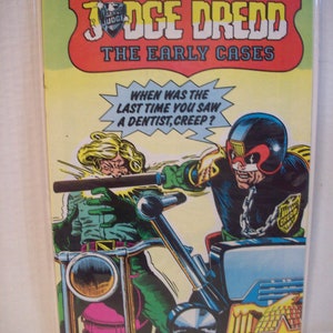 Judge Dredd The Early Cases #3 1986 Eagle Comics - 3 of 6 Issue Mega Series  VF-NM Cond Vintage Comic Book