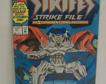 Cómic coleccionable de X-Men: Stryfe's Strike File #1, edición especial, VF-NM, sin leer, cómic vintage de Marvel de 1993. ¡Una gran idea para regalar!