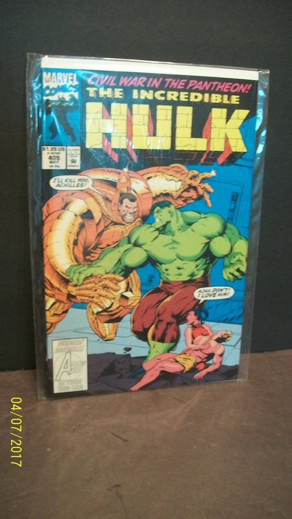The Incredible Hulk #425 Fall of the Pantheon Hologram Cover NM High Grade