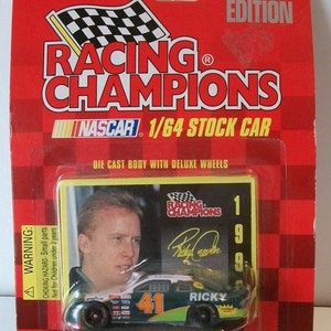 1996 Ricky Craven Larry Hedrick Motorsports #41 Racing Meistern 1/64 Maßstab Nasscar Diecast Car New on Card